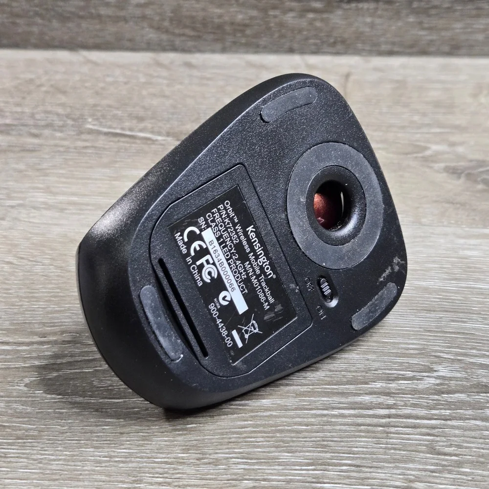 Kensington K72352 Orbit Wireless Mobile Trackball Mouse + USB Receiver Tested